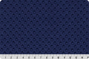 Midnight Blue Cuddle Dimple Minky