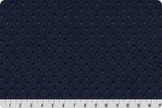 Navy Cuddle Dimple Minky