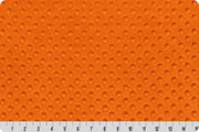 Orange Cuddle Dimple Minky