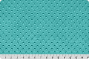Teal Cuddle Dimple Minky