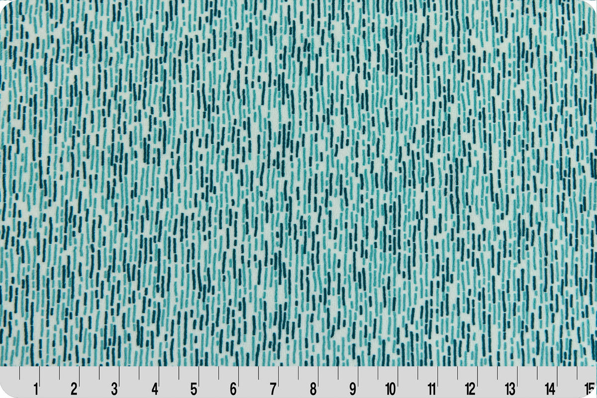 MINKY - 90" Extra Wide  SPEARMINT DASH Cuddle Minky from Shannon Fabrics
