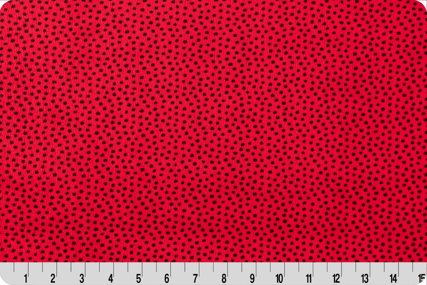 MINKY - 90" Extra Wide CARDINAL DOTTIE Cuddle Minky from Shannon Fabrics