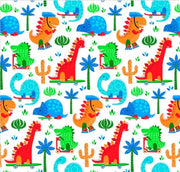 Minky -Dino Dash from EZ Fabrics - 60" Wide