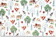 Minky - All That Wander Digital Cuddle® Multi from Shannon Fabrics - 60" Wide