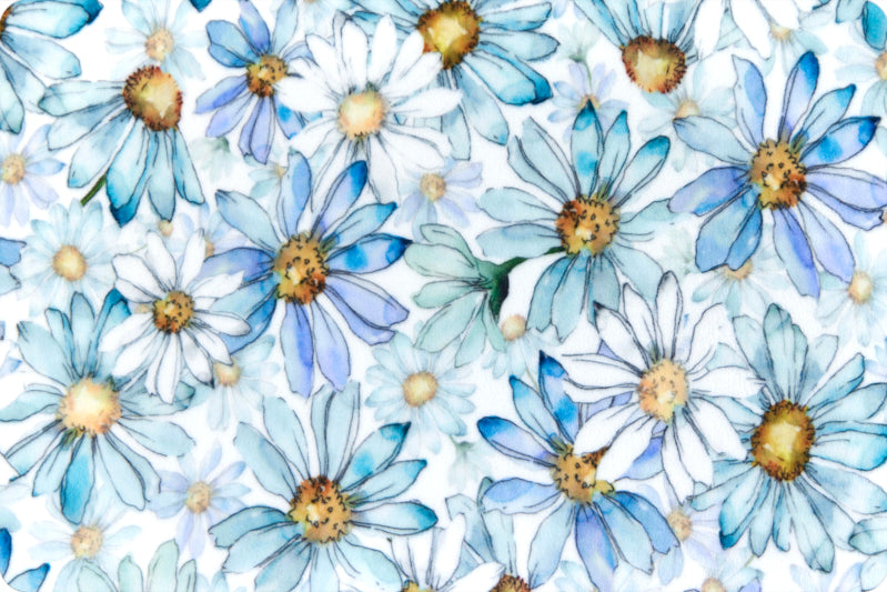 Minky - Crazy 4 Daisies Digital Cuddle Multi From Shannon Fabrics - 60" Wide