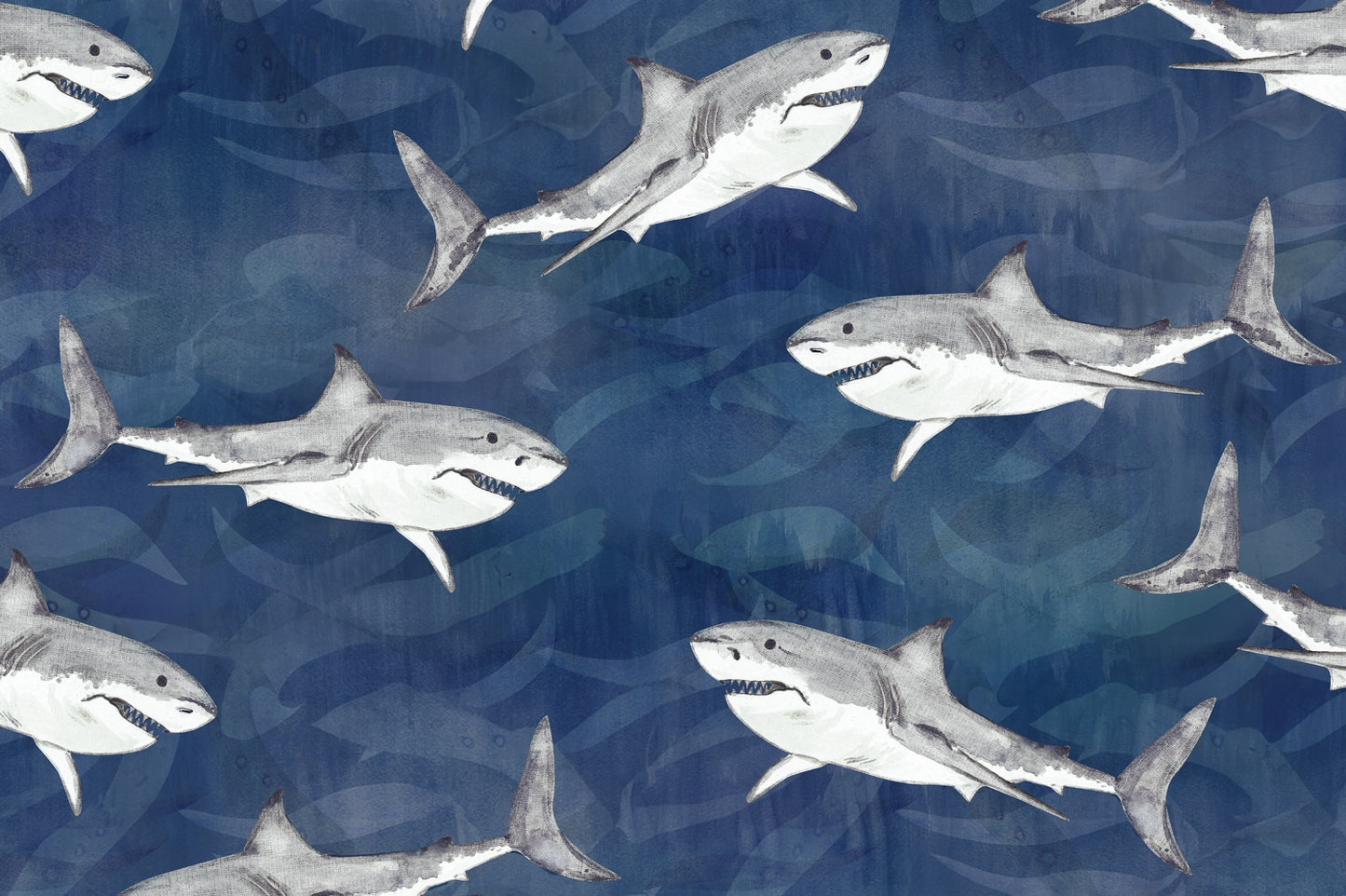 Minky -Deep Dive Digital Cuddle Multi From Shannon Fabrics