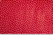 Minky - Dot Digital Cuddle Scarlet From Shannon Fabrics - 60" Wide