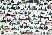 Minky - Gone Camping Digital Cuddle Multi From Shannon Fabrics - 60" Wide