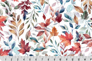 Minky - HARVEST HUES Digital Cuddle Multi From Shannon Fabrics - 60" Wide