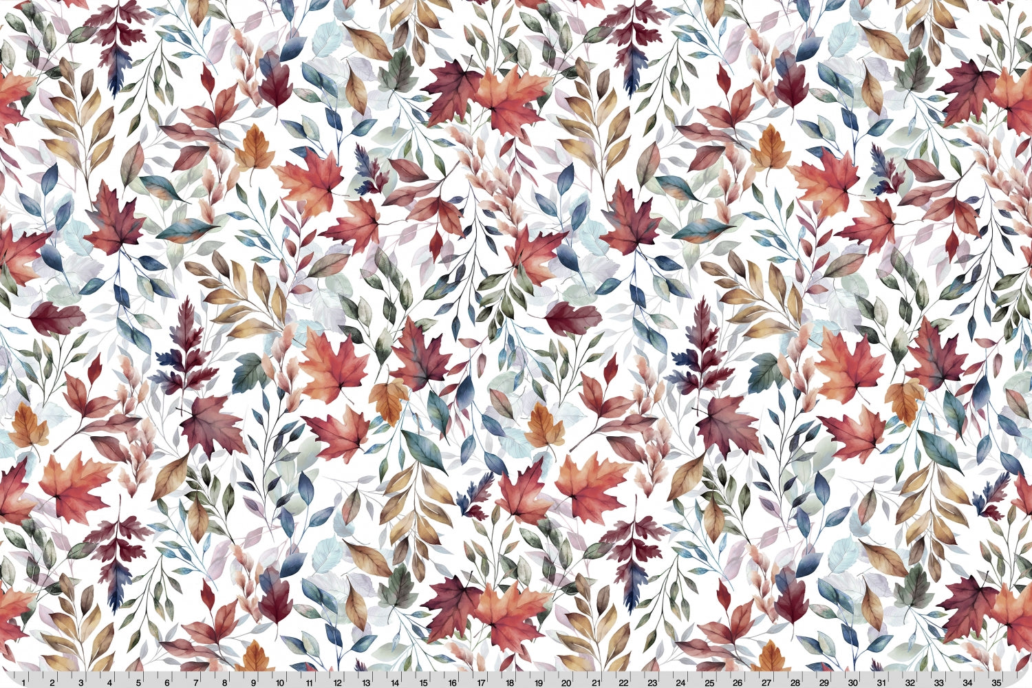Minky - HARVEST HUES Digital Cuddle Multi From Shannon Fabrics - 60" Wide