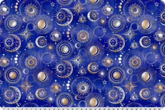 Minky - Oracle Skies Digital Cuddle Multi From Shannon Fabrics