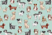 Minky - PUPPY LOVE Digital Cuddle Snow From Shannon Fabrics - 60" Wide