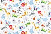Minky - Story Book Digital Cuddle Multi From Shannon Fabrics - 60" Wide