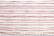 Minky - Stripe Digital Cuddle Rosewater From Shannon Fabrics - 60" Wide