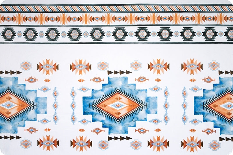 Minky - Tapestry Digital Cuddle Snow From Shannon Fabrics - 60" Wide