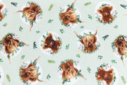 Minky - Wild Highlands Digital Cuddle Penny From Shannon Fabrics - 60" Wide