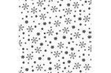 Snowflakes from Century Black on White Collection by Andover Fabrics