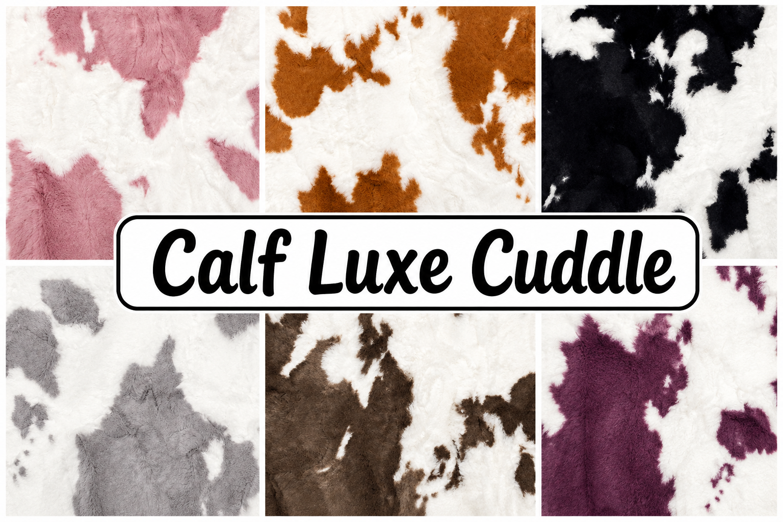 Minky - Calf Luxe Cuddle 10mm Pile 60" Wide from Shannon Fabrics