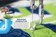 Q'nique 21X Elite Longarm Quilting Machine wtih Frame from Grace Company