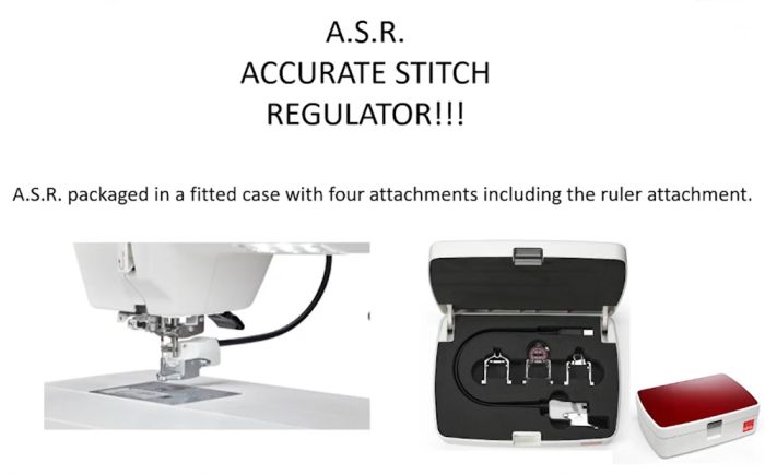 Elna Excellence 782 Sewing and Quilting Machine (Same as Janome MC9480) - Includes Accurate Stitch Regulator