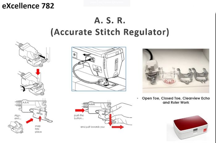 Elna Excellence 782 Sewing and Quilting Machine (Same as Janome MC9480) - Includes Accurate Stitch Regulator