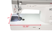 Janome HD9 Version 2 Professional High Speed Straight Stitch Sewing Machine - Can Sew Through 15 Layers of Denim