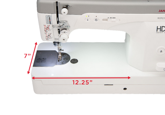 Janome HD9 Version 2 Professional High Speed Straight Stitch Sewing Machine - Can Sew Through 15 Layers of Denim
