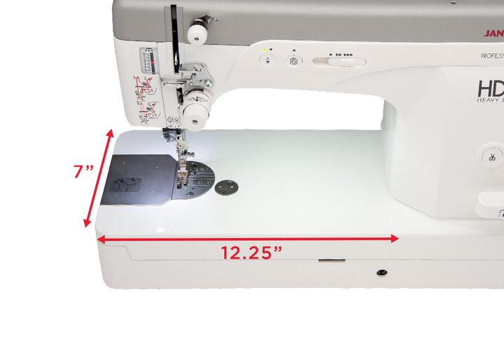 Janome HD9 Version 2 Professional High Speed Straight Stitch Sewing Machine - Can Sew Through 15 Layers of Denim