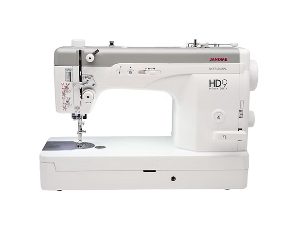 Janome HD9 Version 2 Professional High Speed Straight Stitch Sewing Machine - Can Sew Through 15 Layers of Denim
