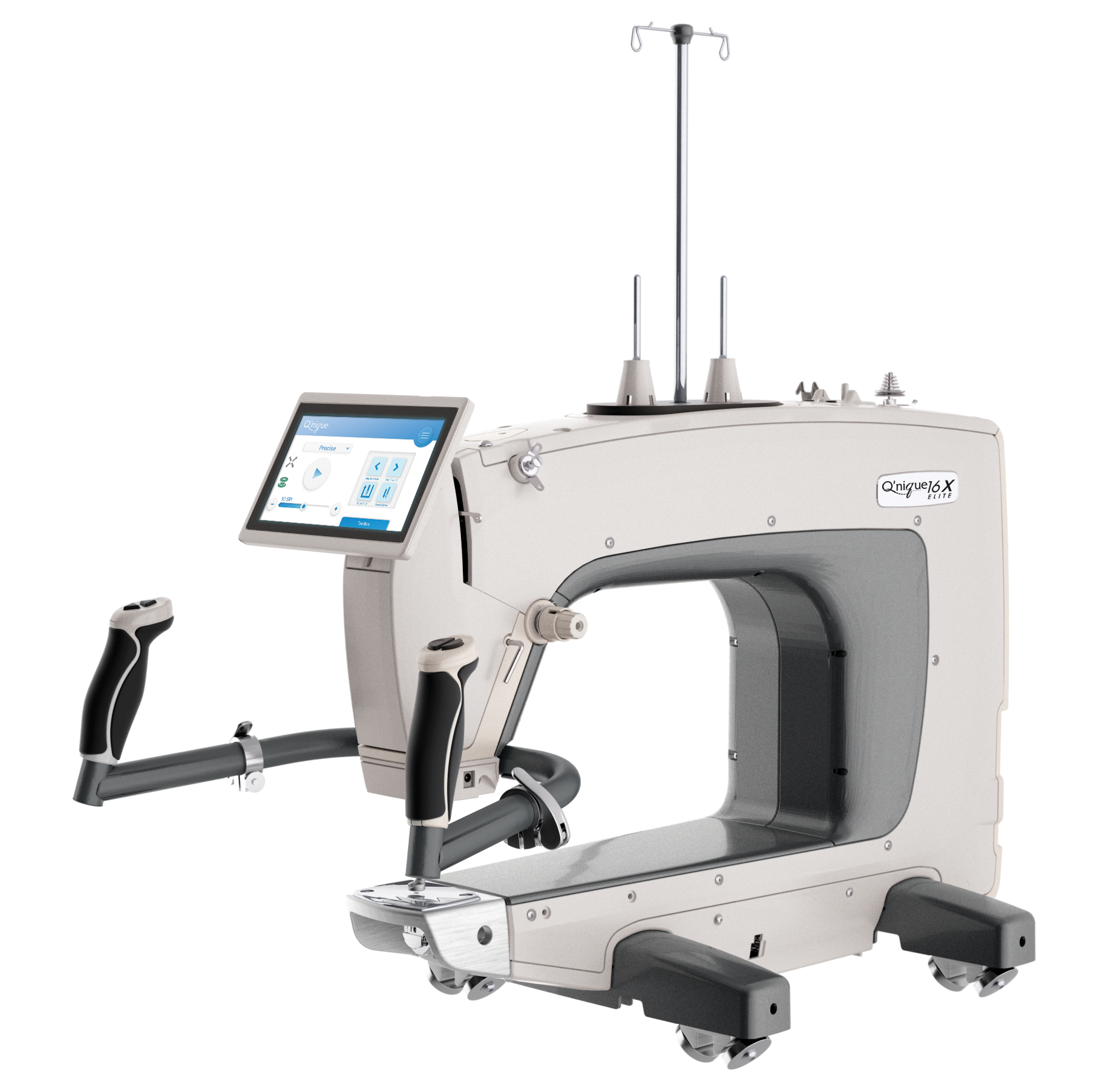 Q'nique 16X Elite Longarm Quilting Machine wtih Frame from Grace Company