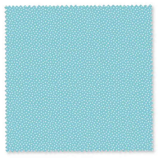 Teal Speckles from Felicity Fabrics - 100% Cotton
