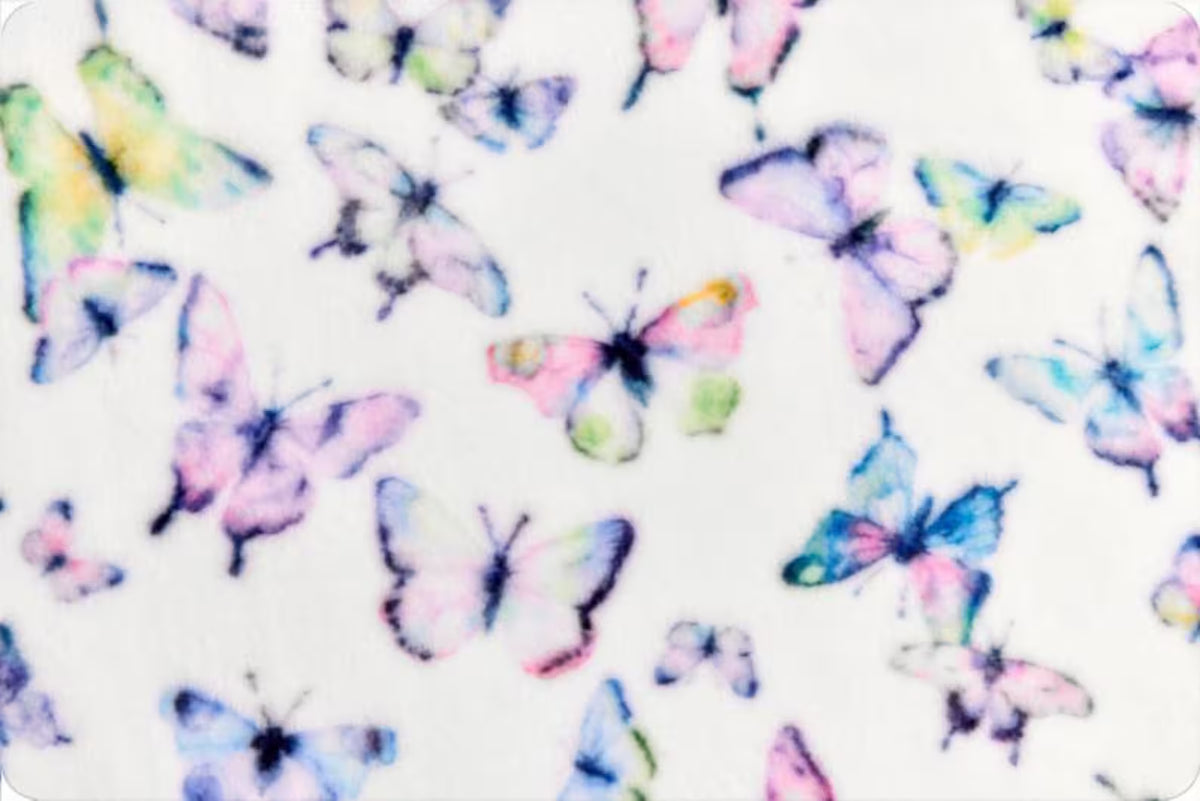 Minky - Luxe Cuddle Seal BUTTERFLY From Shannon Fabrics