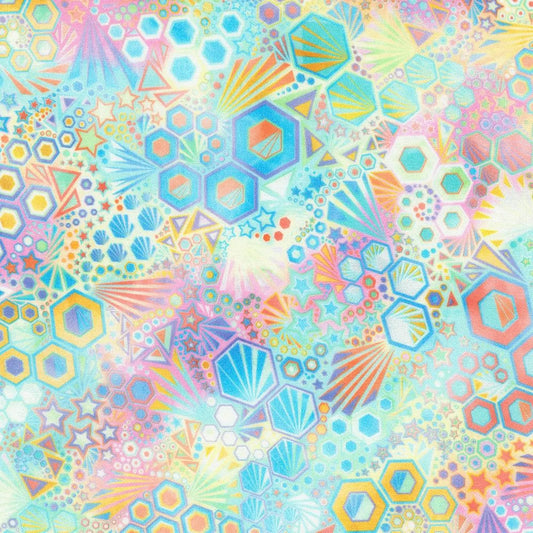 Cloud Cuddle Minky PHANTASMA in PASTEL by Robert Kaufmann