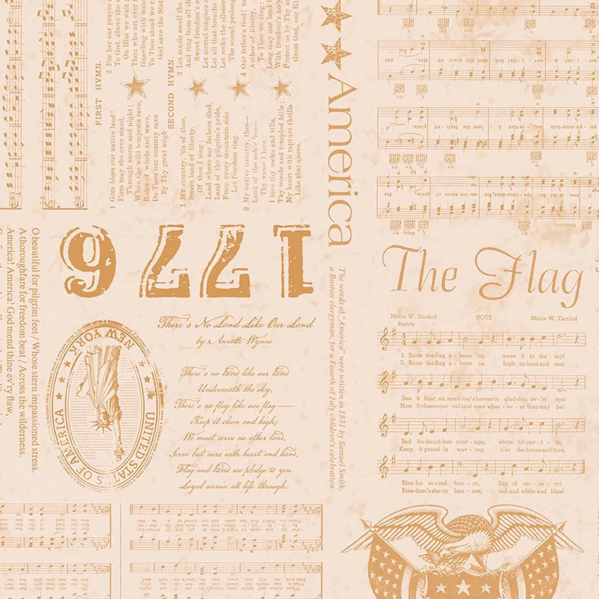 Liberty in Cider from the Americana Collection by Lori Holt for Riley Blake Designs