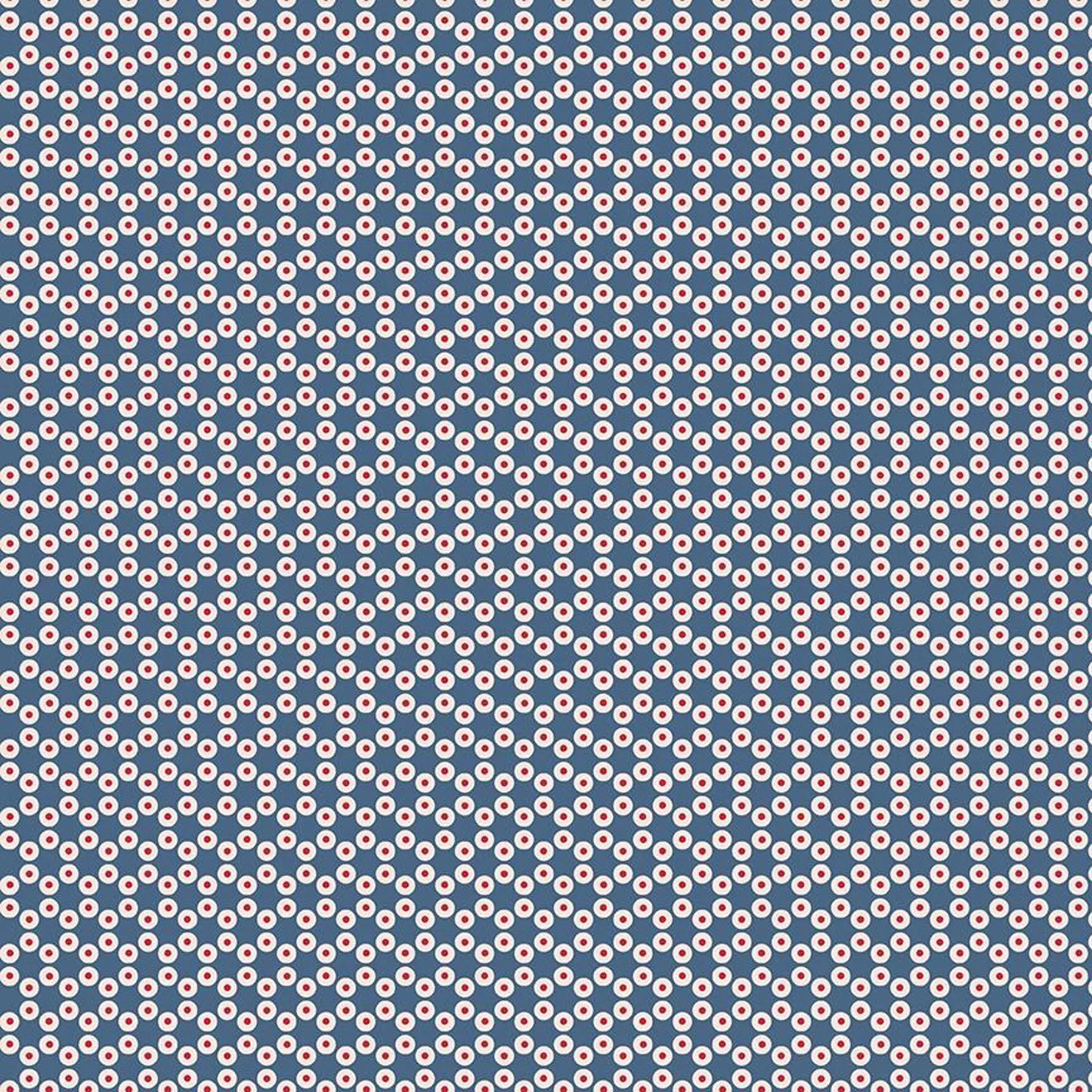 Patriot in Dark Denim from the Americana Collection by Lori Holt for Riley Blake Designs