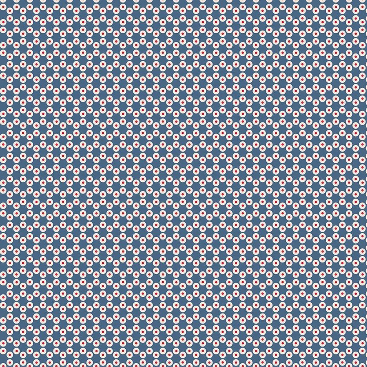 Patriot in Dark Denim from the Americana Collection by Lori Holt for Riley Blake Designs