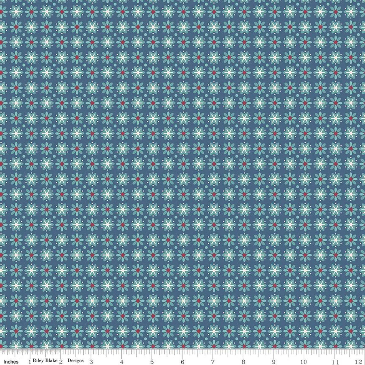 Boston in Denim from the Americana Collection by Lori Holt for Riley Blake Designs