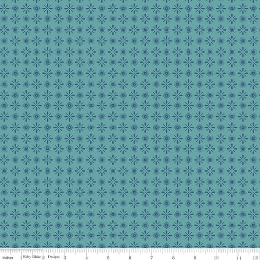 Independence in Raindrop from the Americana Collection by Lori Holt for Riley Blake Designs