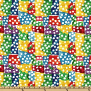 Patchwork Dots from The Very Hungry Caterpillar Collection by Eric Carle from Andover Fabrics