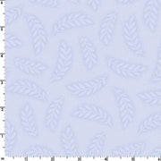 French Quarter - Dot Leaves on Light Blue from Maywood Studio