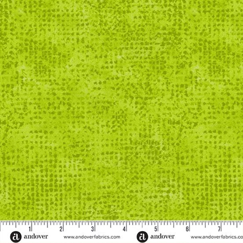Tic Tac in Lime from the Tic Tac Collection by Kim Shaefer for Andover Fabrics - 100% Cotton by the Yard