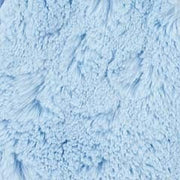 END of BOLT (31" X 60") -Light Blue Solid Bella from EZ Snuggle Minky Collection