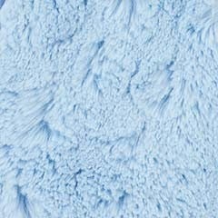 END of BOLT (31" X 60") -Light Blue Solid Bella from EZ Snuggle Minky Collection
