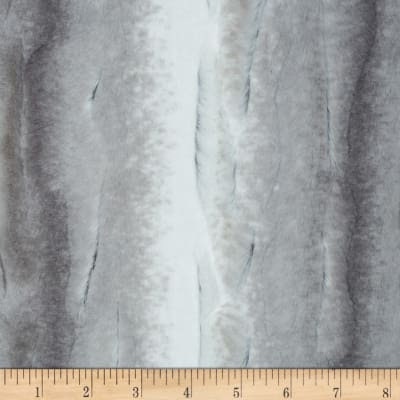 END OF BOLT 27" x 60" Platinum Angora Luxe Cuddle Minky from Shannon Fabrics