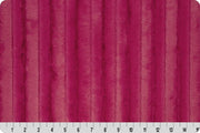 Minky - DISCONTINUED-Luxe Cuddle Chinchilla MAGENTA From Shannon Fabrics