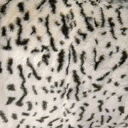 Minky -Lux Snuggle Snow Pearl Leopard From EZ Fabric