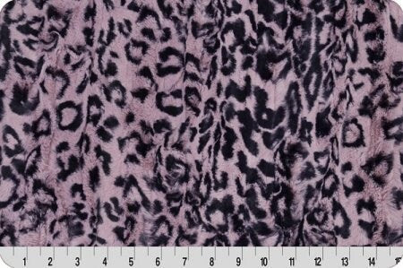 DISCONTINUED Minky - Luxe Cuddle Jaguar ELDERBERRY From Shannon Fabrics