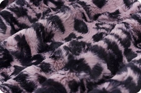 DISCONTINUED Minky - Luxe Cuddle Jaguar ELDERBERRY From Shannon Fabrics