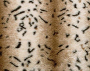 Minky -Lux Snuggle Brown Pearl Leopard From EZ Fabric