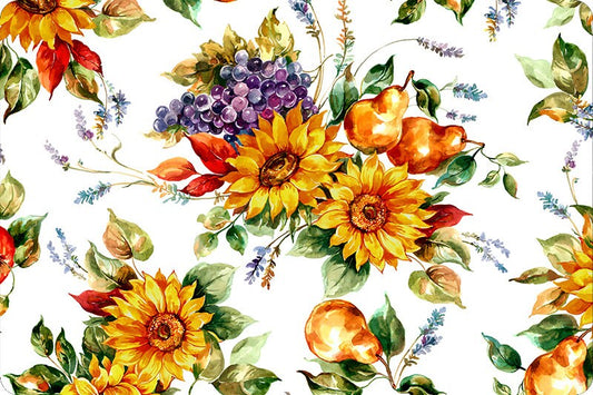 Minky - DISCONTINUED- Autumn Harvest Digital Cuddle From Shannon Fabrics